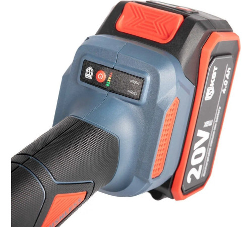 Угловая шлифмашина КВТ Профи GB-20-125 с 2-мя АКБ, кейс