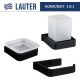 Набор аксессуаров для ванной Lauter 21SH7062 + 21SH7052 + 21SH7102 Matt Black, 3 предмета