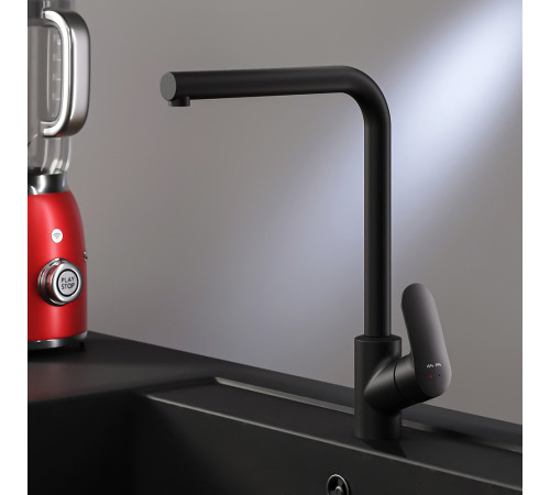 Кухонная мойка БелЭворс Styl L + Like F8005022 черный