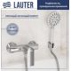 Смеситель Lauter Reef 21СК9678C с лейкой Nevada 21S10146