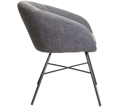 Интерьерное кресло AksHome Amur серый