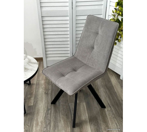 Стул M-City 670M05309 B22 серый/черный