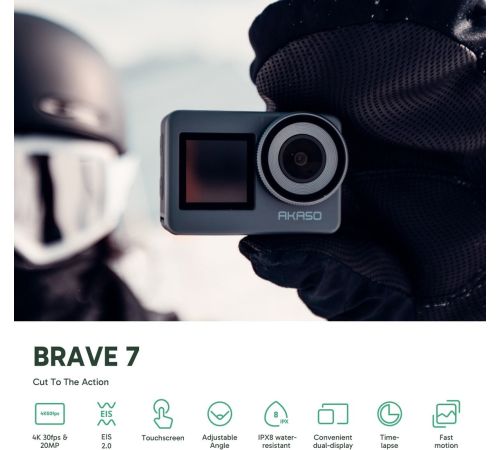 Экшен-камера Akaso Brave 7