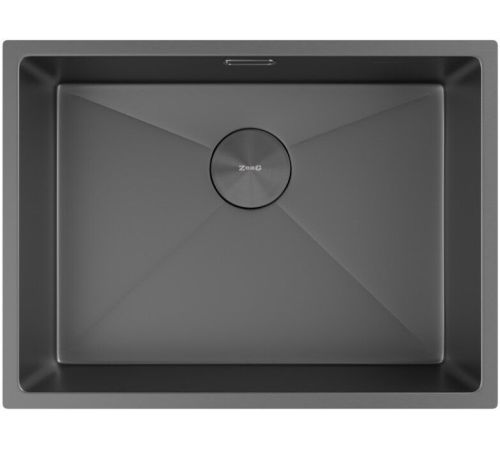 Кухонная мойка ZorG Zerox 59 U / IF Zurinox PVD Gunblack