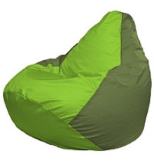 Кресло-мешок Flagman Груша Мини L Г0.1-164 салатовый/оливковый