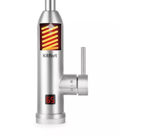 Проточный электрический водонагреватель-кран Kitfort KT-4032