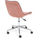 Кресло TetChair Style флок, розовый
