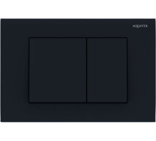 Панель смыва Aquatek KDI-0000012 черный матовый