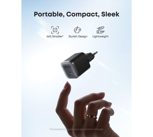 Сетевое зарядное Anker Nano Charger A2692 45W USB Type-C черный