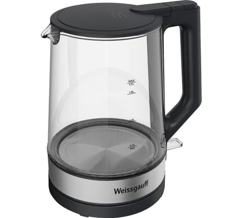 Электрический чайник Weissgauff WK 1700 EcoGlass Graphite
