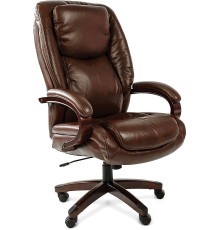 Кресло CHAIRMAN 408 коричневый