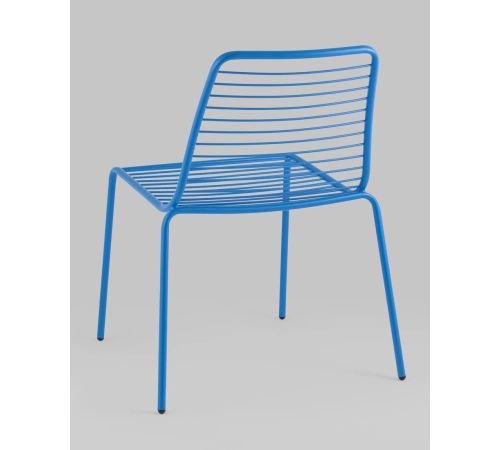 Стул Stool Group Дели LV-106-5015 металл голубой
