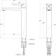 Смеситель Cezares STYLUS-LC-IN-W0