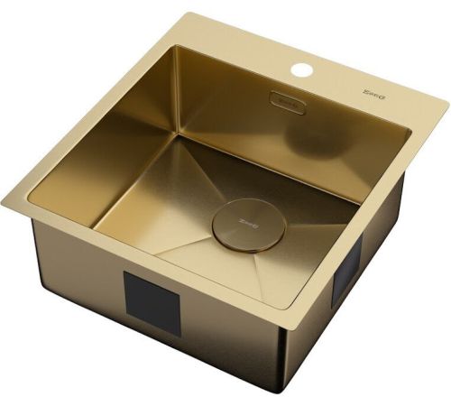 Кухонная мойка ZorG Zerox 46 IF PVD Gold