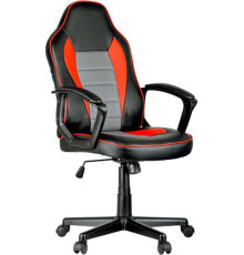 Игровое геймерское кресло Helmi Rally HL-S08 297637 черный/серый/красный
