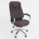 Офисное кресло AksHome King A ткань, коричневый