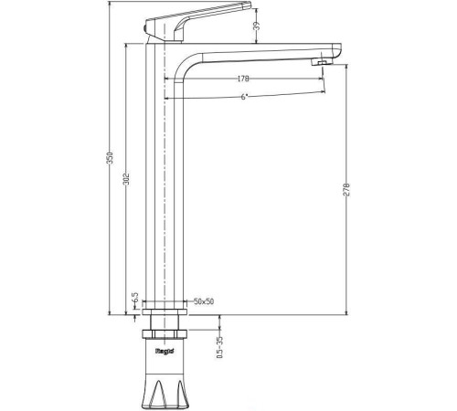 Смеситель Raglo R51.15