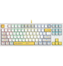 Клавиатура A4Tech Bloody S87 Energy White Bloody BLMS Red Plus