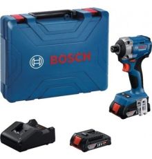 Винтоверт Bosch GDR 18V-215 Professional 06019N2022 с 2-мя АКБ, кейс