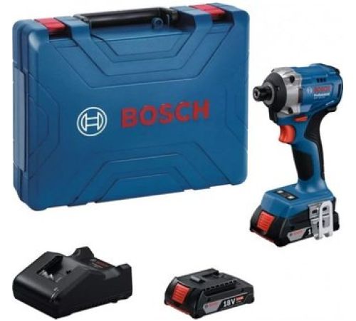 Винтоверт Bosch GDR 18V-215 Professional 06019N2022 с 2-мя АКБ, кейс