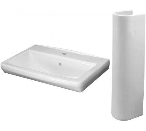 Умывальник Керамин Милан 65 с пьедесталом