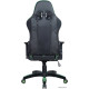 Игровое геймерское кресло Brabix GT Carbon GM-120 черный/зеленый