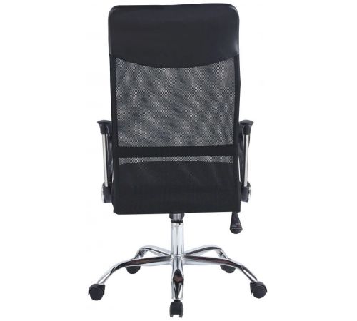 Кресло Situp Flay chrome сетка black/black