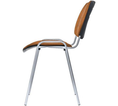 Офисный стул Helmi Изо HL-F01 330631 хром/кожзам песочный