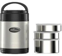 Термос для еды БИОСТАЛЬ NR-1800-3 1.8л нержавеющая сталь