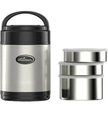 Термос для еды БИОСТАЛЬ NR-1800-3 1.8л нержавеющая сталь