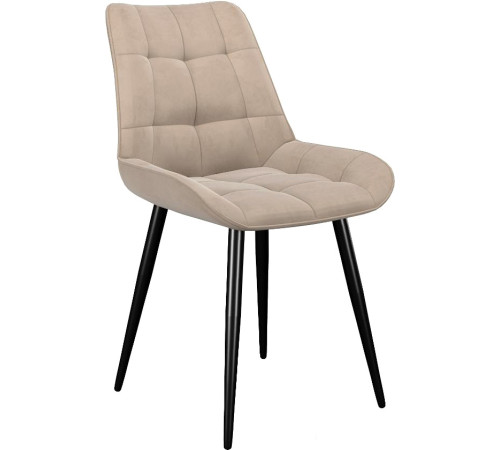 Стул DikLine 206М B03 бежевый/ножки черные