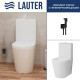 Унитаз напольный Lauter W76 P-TRAP 21122762 + гигиенический душ Mild 21LT072BM горизонтальный выпуск