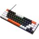 Клавиатура R8 1038 Wired Mechanical черный/белый/оранжевый