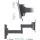 Кронштейн для телевизора Arm Media Mars-2 черный