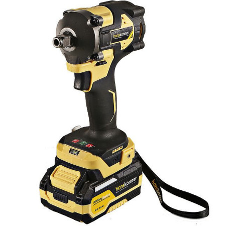 Гайковерт Hanskonner HCD20420BLC с 1-им АКБ, кейс