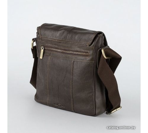 Сумка для ноутбука Poshete 253-01263-26-DBW коричневый