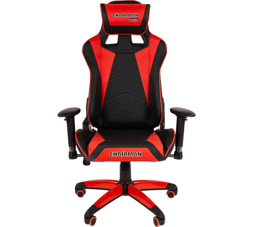 Кресло CHAIRMAN Game 44 черный/красный