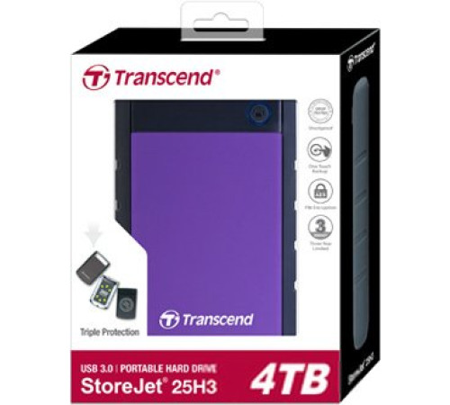 Внешний накопитель Transcend StoreJet 25H3P 4TB [TS4TSJ25H3P]