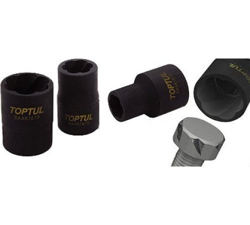 Набор торцевых головок  Toptul GAAG0903 9 предметов