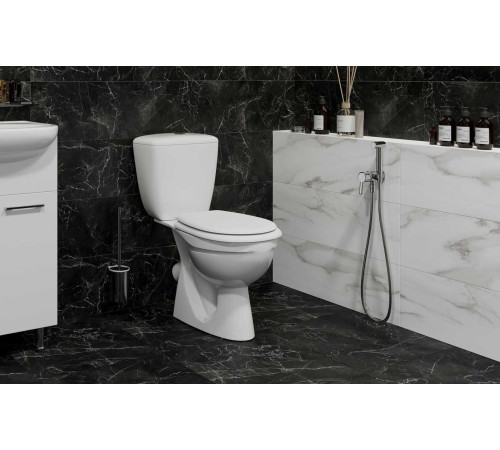 Унитаз напольный Керамин Фест МС Инкоэр-Б1 белый, с мягким сиденьем