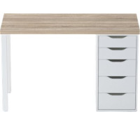 Офисный стол Mio Tesoro Ингар 1/5T дуб беленый