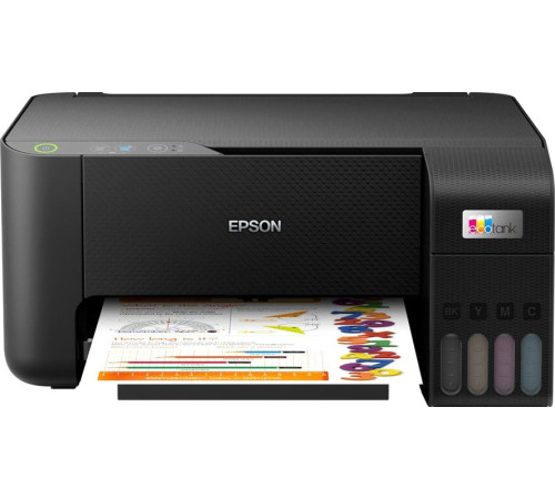 МФУ Epson EcoTank L3210 ресурс стартовых контейнеров 4500/7500, контейнер 003