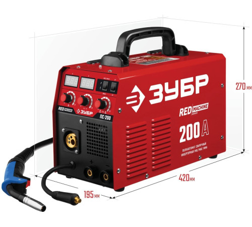 Сварочный инвертор Зубр ПС-200