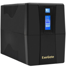 Источник бесперебойного питания ExeGate Power Smart ULB-850.LCD.AVR.2SH.RJ.USB EP285478RUS