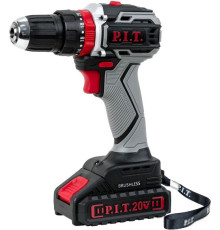 Ударная дрель-шуруповерт P.I.T. PSR18-D4 с 2-мя АКБ, кейс, набор оснастки