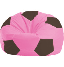 Кресло-мешок Flagman Мяч Стандарт М1.1-200 розовый/коричневый