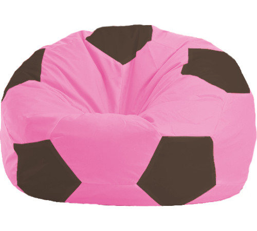 Кресло-мешок Flagman Мяч Стандарт М1.1-200 розовый/коричневый