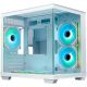 Корпус XASTRA QW400M 5ARGB-C6-AC WH QW400M-5FM12A-C6-AC-WH белый