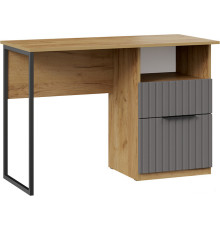 Стол Трия Хилтон тип 1 дуб крафт золотой/графит матовый