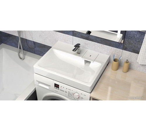 Умывальник MARRBAXX Стайл V50 белый D1, с кронштейном, без сифона